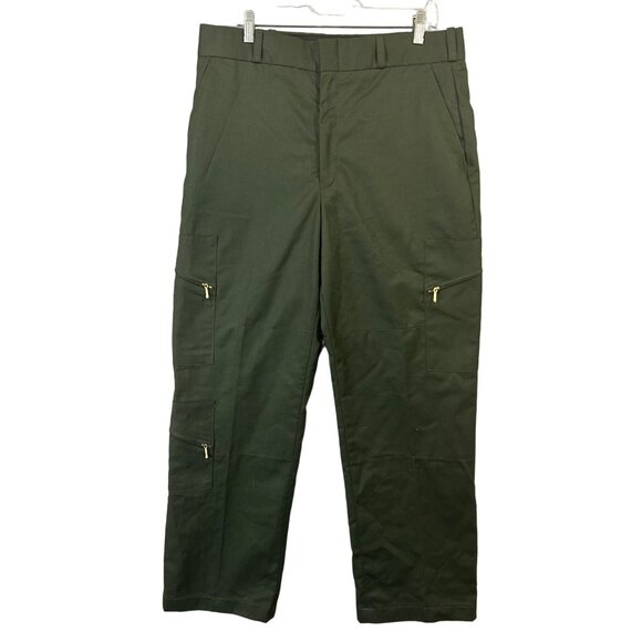 Green Security Uniform Pants EUC Men’s Pants Size 35R - Picture 1 of 9